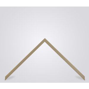 Walther cornice in legno Valencia vetro antiriflesso beige 29,7x42 cm