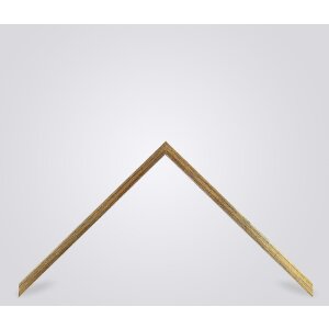 Walther cornice in legno Valencia vetro antiriflesso oro 40x60 cm