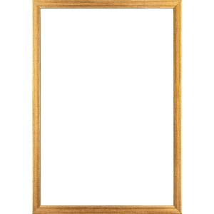 Walther Cornice di legno Valencia Antireflex oro 7x10 cm