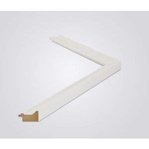 Walther cornice in legno Granada bianco neve 20x30 cm vetro antiriflesso