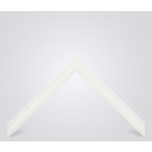 Walther Cornice in legno Granada bianco neve 42x59,4 cm Vetro antiriflesso