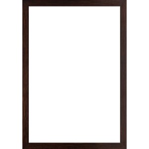 Walther Cornice in legno Alicante marrone scuro Vetro...