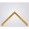 Walther Cornice in legno Cartagena oro 13x13 cm Vetro antiriflesso