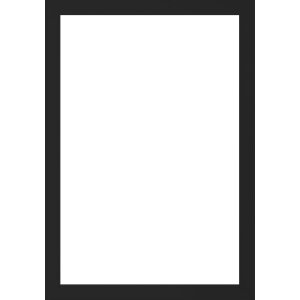 Walther cornice in legno Barcellona 18x32 cm vetro nero...