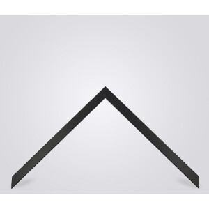 Walther cornice in legno Barcellona 50x75 cm vetro nero antiriflesso