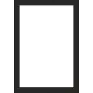 Walther cornice in legno Tarassa 25x30 cm vetro nero...