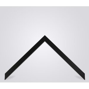 Walther cornice in legno Tarassa 25x35 cm vetro nero antiriflesso
