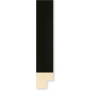 Walther Telaio in legno Tarassa 50x60 cm nero Vetro Antireflex