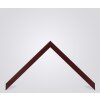 Walther Cornice in legno Madrid 45x80 cm vetro antiriflesso rosso vino