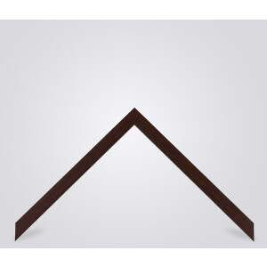 Telaio in legno Walther Madrid 40x60 cm vetro antiriflesso marrone scuro