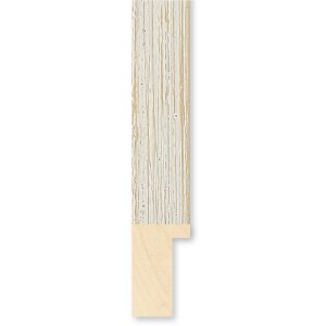 Cornice Walther in legno Madrid 18x24 cm vetro crema antiriflesso