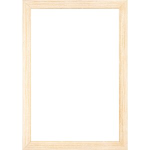 Walther Cornice in legno Madrid 28x35 cm crema Vetro...