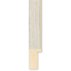 Walther Cornice in legno Madrid 45x60 cm crema Vetro Antireflex