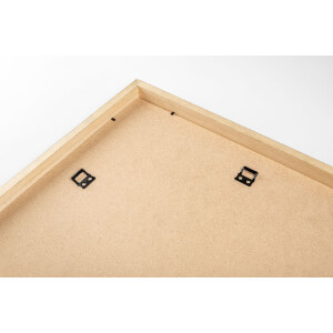 Walther cornice barocca in legno alce bianco 50x65 cm vetro antiriflesso