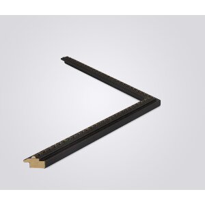Walther Cornice barocca in legno Alci nero 40x50 cm Vetro antiriflesso
