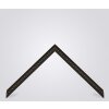 Walther cornice barocca in legno nero alce 50x65 cm vetro antiriflesso