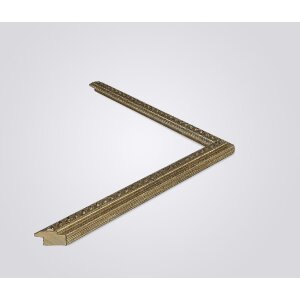 Walther cornice barocca in legno alce argento 29,7x42 cm vetro antiriflesso
