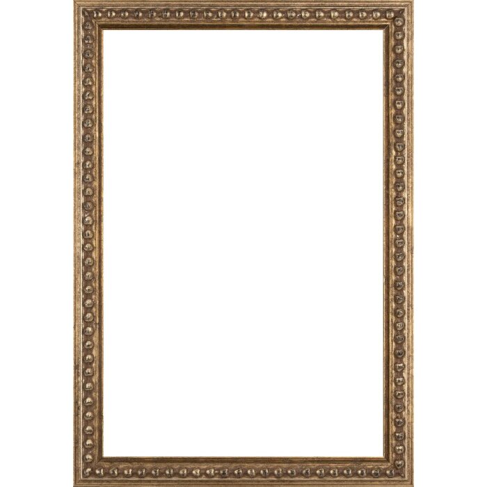 Walther Cornice barocca in legno Elks silver 50x70 cm Vetro antiriflesso