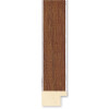 Walther Cornice in legno Bilbao con bordo argentato 9x13 cm Vetro antiriflesso marrone