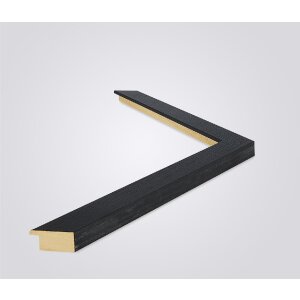 Walther cornice in legno struttura in rovere Cordoba nero 25x30 cm vetro antiriflesso