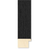 Walther Cornice in legno Rovere Cordoba Struttura nera 7x10 cm Vetro antiriflesso