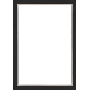 Walther Cornice in legno Gijon nero 21x29,7 cm Vetro...