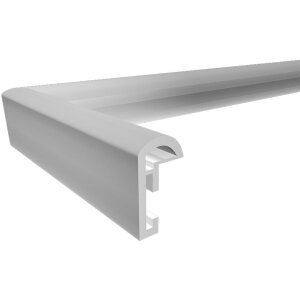 Cornice 30x30 GALERIA nero