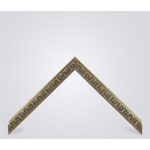 Walther cornice in legno Pamplona argento 50x100 cm vetro antiriflesso