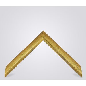 Walther cornice in legno Almeria oro 25x60 cm vetro antiriflesso