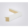 Walther cornice in legno Getafe bianco 30x40 cm vetro antiriflesso