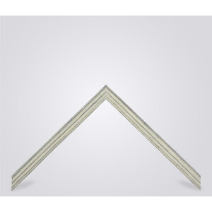 Walther cornice in legno Palma cream 10x10 cm vetro antiriflesso