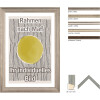 Walther cornice in legno Palma nera 50x50 cm vetro antiriflesso