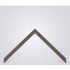 Walther cornice in legno grigio Malaga 7x10 cm vetro antiriflesso