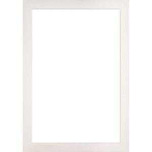 Walther Cornice in legno Malaga bianco 40x40 cm Vetro...