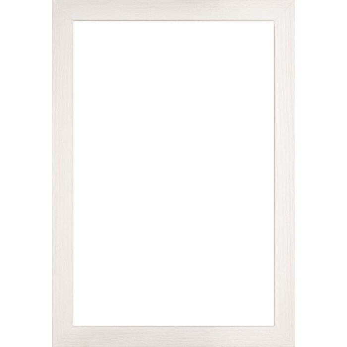 Walther Cornice in legno Malaga bianco 40x60 cm Vetro antiriflesso