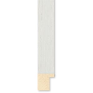 Walther cornice in legno Malaga bianco 62x93 cm vetro antiriflesso