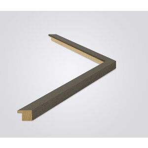 Walther cornice in legno Malaga antracite 70x100 cm vetro antiriflesso