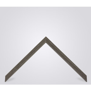 Walther cornice in legno grigio Saragozza 62x93 cm vetro antiriflesso