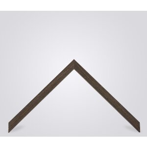 Walther Cornice di legno Saragozza marrone 60x80 cm Vetro antiriflesso