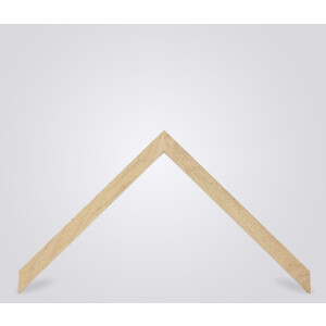 Walther cornice in legno Saragozza naturale 50x100 cm vetro antiriflesso