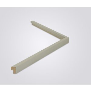 Walther cornice in legno grigio Siviglia 23x70 cm vetro trasparente