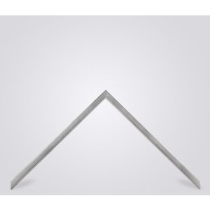 Walther Cornice in legno Siviglia argento 7x10 cm vetro trasparente