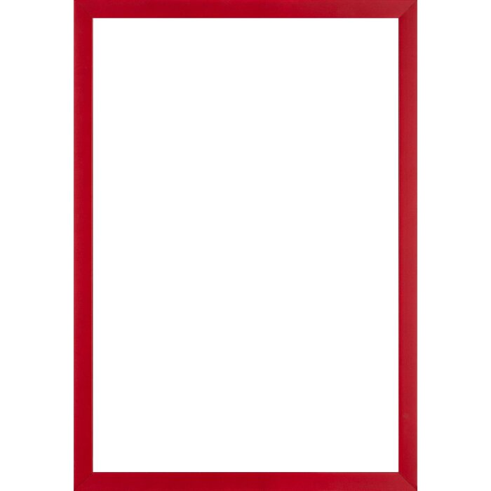 Walther Cornice in legno Valencia vetro trasparente rosso 14,8x21 cm