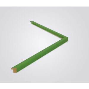 Walther cornice in legno Valencia vetro trasparente verde 25x70 cm