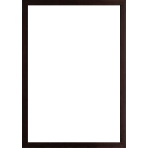 Walther Cornice in legno Valencia Vetro trasparente Marrone scuro 60x90 cm