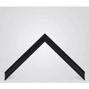 Walther cornice in legno Granada nero 45x60 cm vetro trasparente