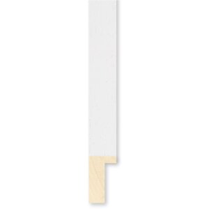 Walther cornice in legno Alicante bianco vetro trasparente 30x40 cm