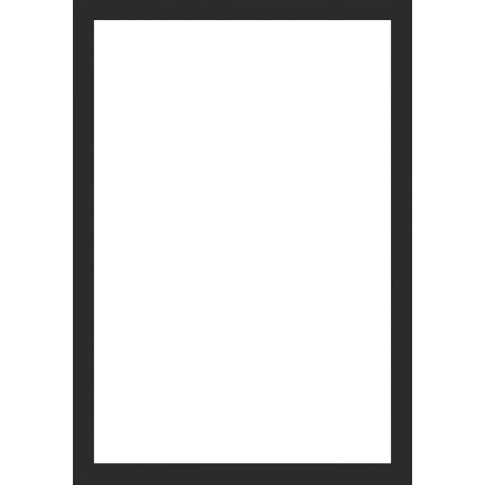 Walther cornice in legno Alicante nero vetro trasparente 21x28 cm