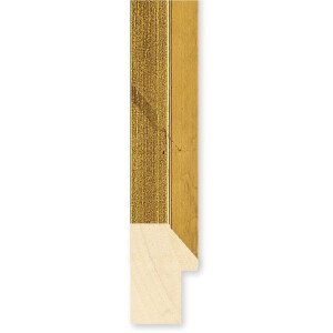 Walther Cornice in legno Cartagena oro 59,4x84,1 cm vetro trasparente