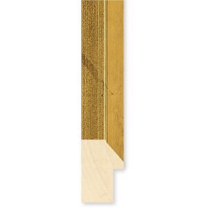 Walther Cornice in legno Cartagena oro 60x90 cm vetro trasparente